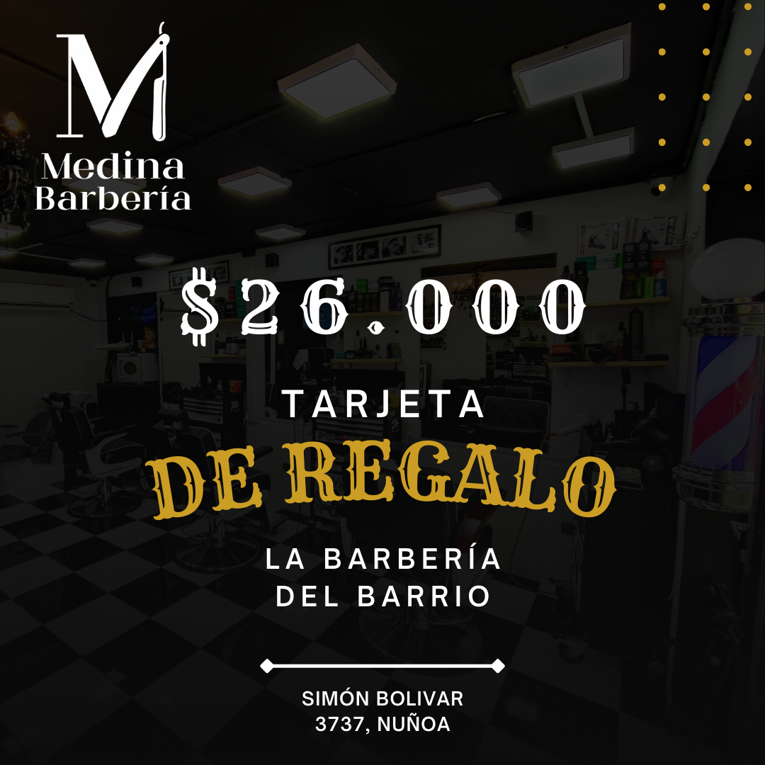 Tarjeta de regalo $26000